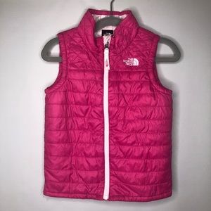 The North Face Toddler Girls Pink Lightweight Vest - Size 5